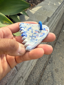 Dodgers Themed ReUp Wax Comb/Key Chain