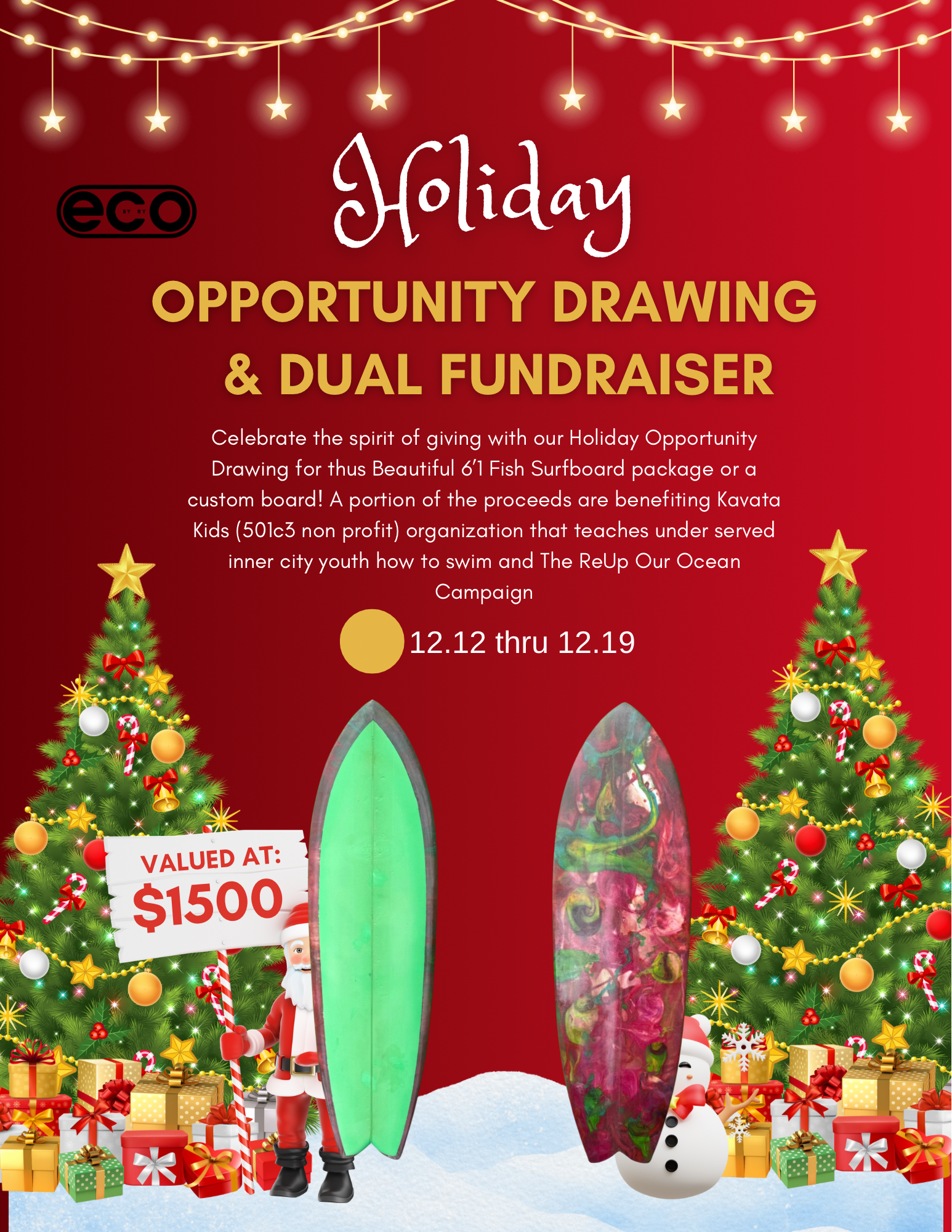 The 2025 Holiday Opportunity Drawing! – ECObyRy