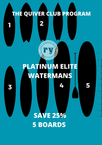 Quiver Club - Surf Club - Platinum Elite - Watermans Edition